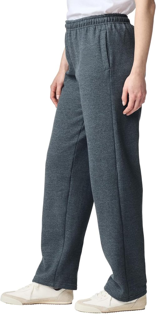 Gildan Fleece Open Bottom Sweatpants - Comfortable with Pockets | Adult Size G18300