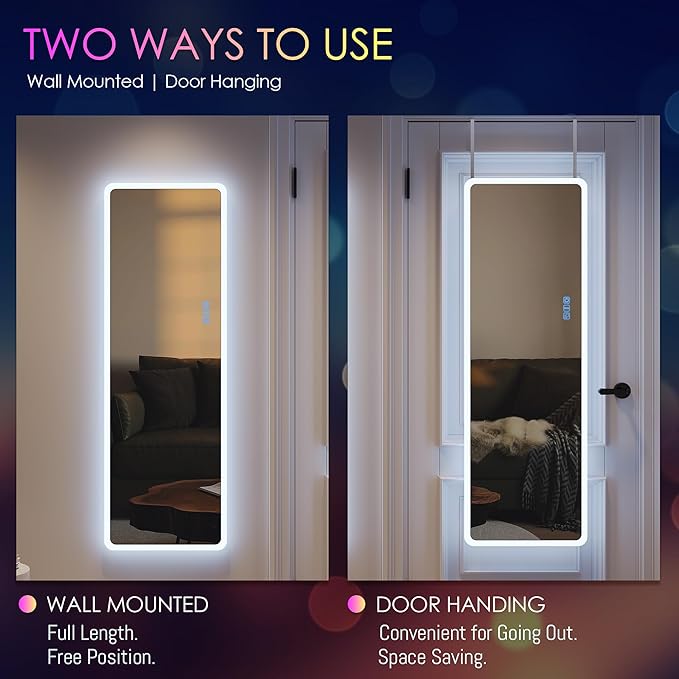 LVSOMT 47" x 16" Full Length Mirror