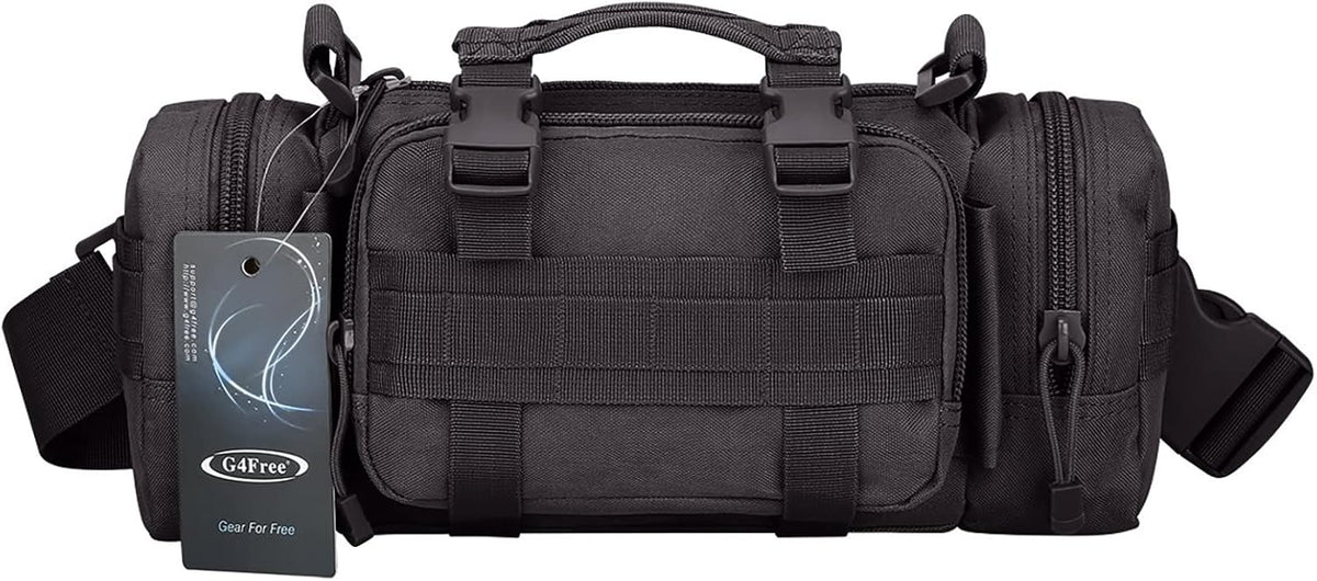 Tactical Waist Pack - G4Free Small Sling Fanny Pack with Hand Carry Handlebar