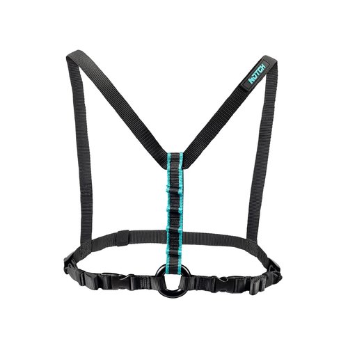 Notch Chester SRS Chest Harness Purpose Built for SRT Climbing, made from Lightweight and Durable Nylon Webbing, Multiple Attachment Points, Fits Chest Size 29"- 50" (99443)