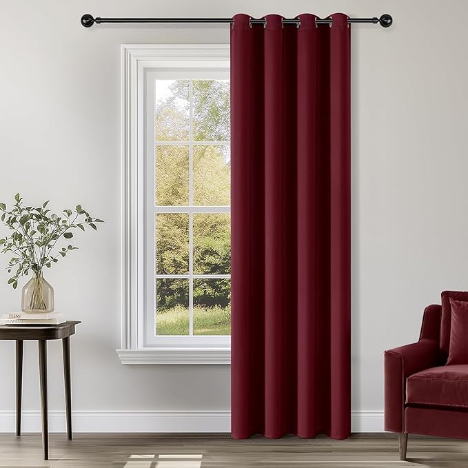 ChrisDowa Grommet Blackout Curtains