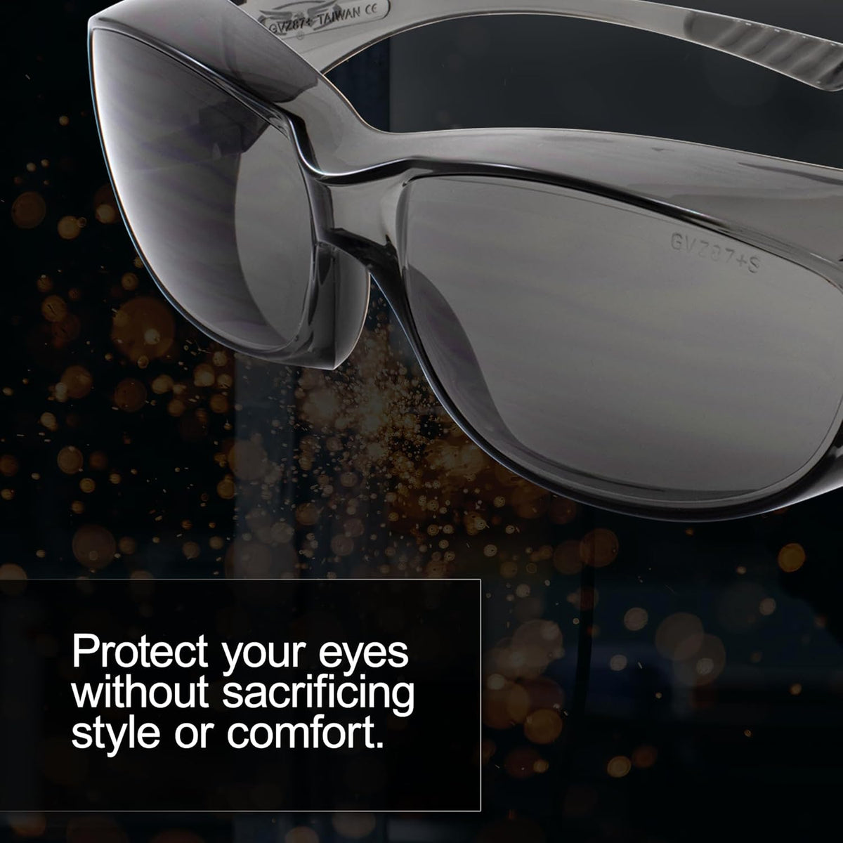 Safety Glasses - Global Vision Eyewear Oversite Series, Impact-Resistant & Stylish