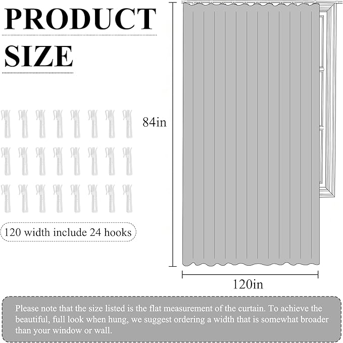 RYB HOME Total Blackout Curtain
