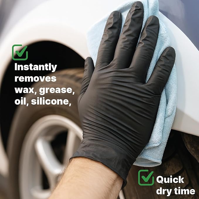 LAUCO Wax and Grease Remover 1 Gallon Multi-Surface Paint Prep Cleaner for Auto Body, Garage | Works On Plastic, Metal, Fiberglass Powerful Solvent Degreaser (33080)