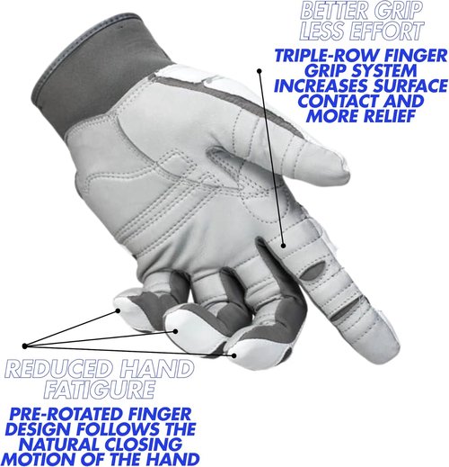 Bionic Men's ReliefGrip 2.0 Golf Glove - Enhanced Comfort & Grip for Optimal Performance