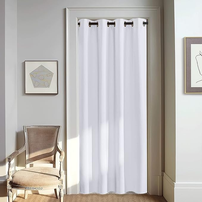 NICETOWN Room Darkening Privacy Doorway Curtains