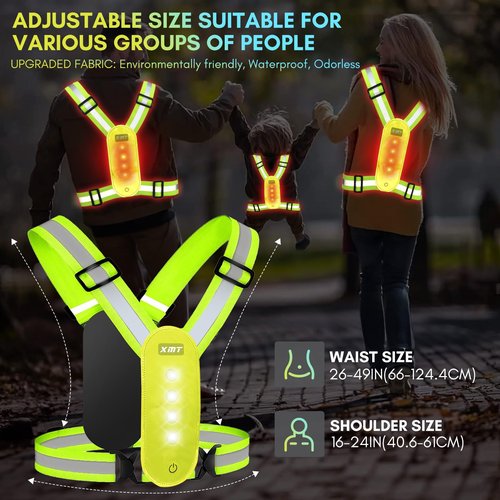 XMT Running Vest Rechargeable