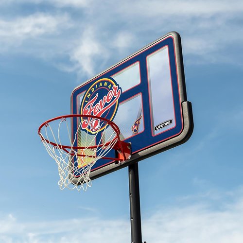 Lifetime Portable Basketball Hoop - Adjustable Height 7.5-10 Ft | 44 Inch Shatterproof Backboard