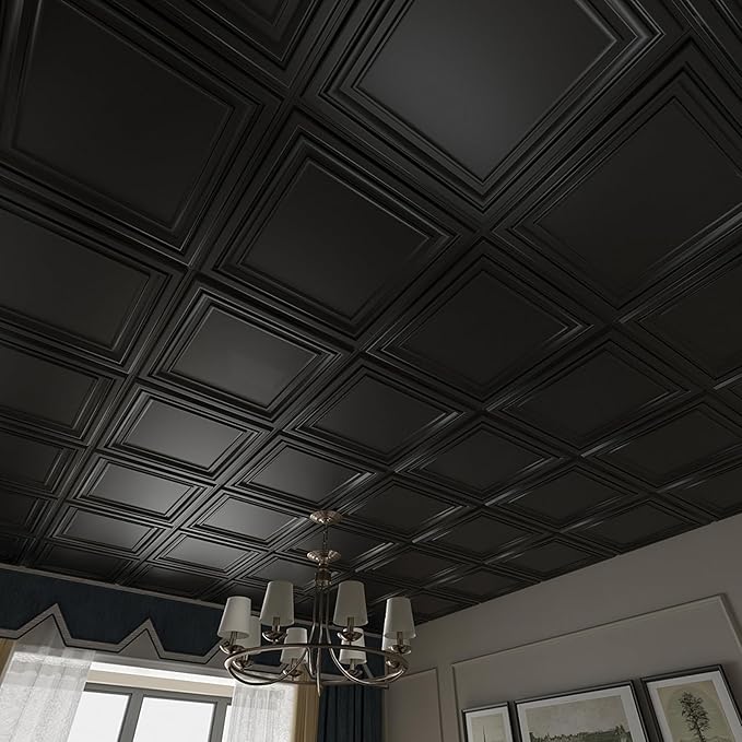 Art3d PVC Ceiling Tiles