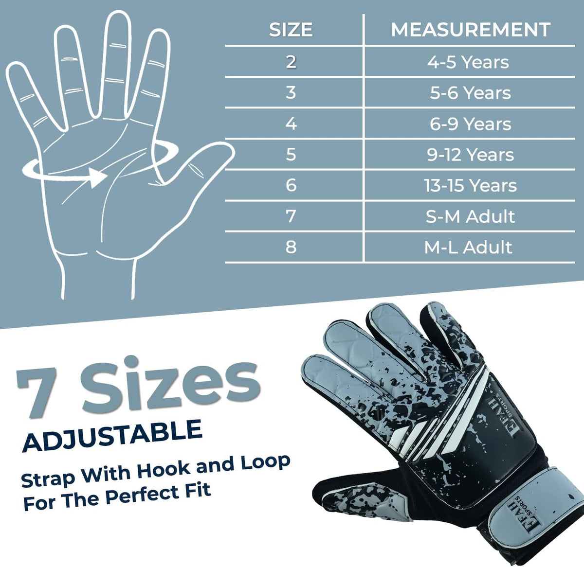 Regine Switzerland Soccer Goalkeeper Gloves - Strong Grip for Kids & Youth Football | Durable Design