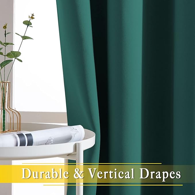 NICETOWN Bedroom Window Blackout Curtain Panel