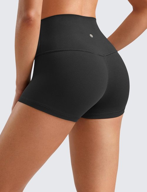 CRZ YOGA Biker Shorts - Butterluxe High-Waisted Spandex for Women's Yoga & Running | 2.5" Length