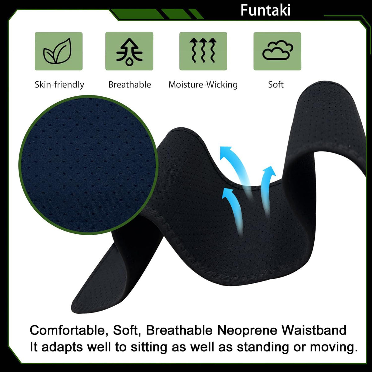 3-in-1 Holster by [Brand Name] - Comfortable Neoprene Waistband for Glock, Smith & Wesson, Taurus & More - Fits Most Pistols & Revolvers