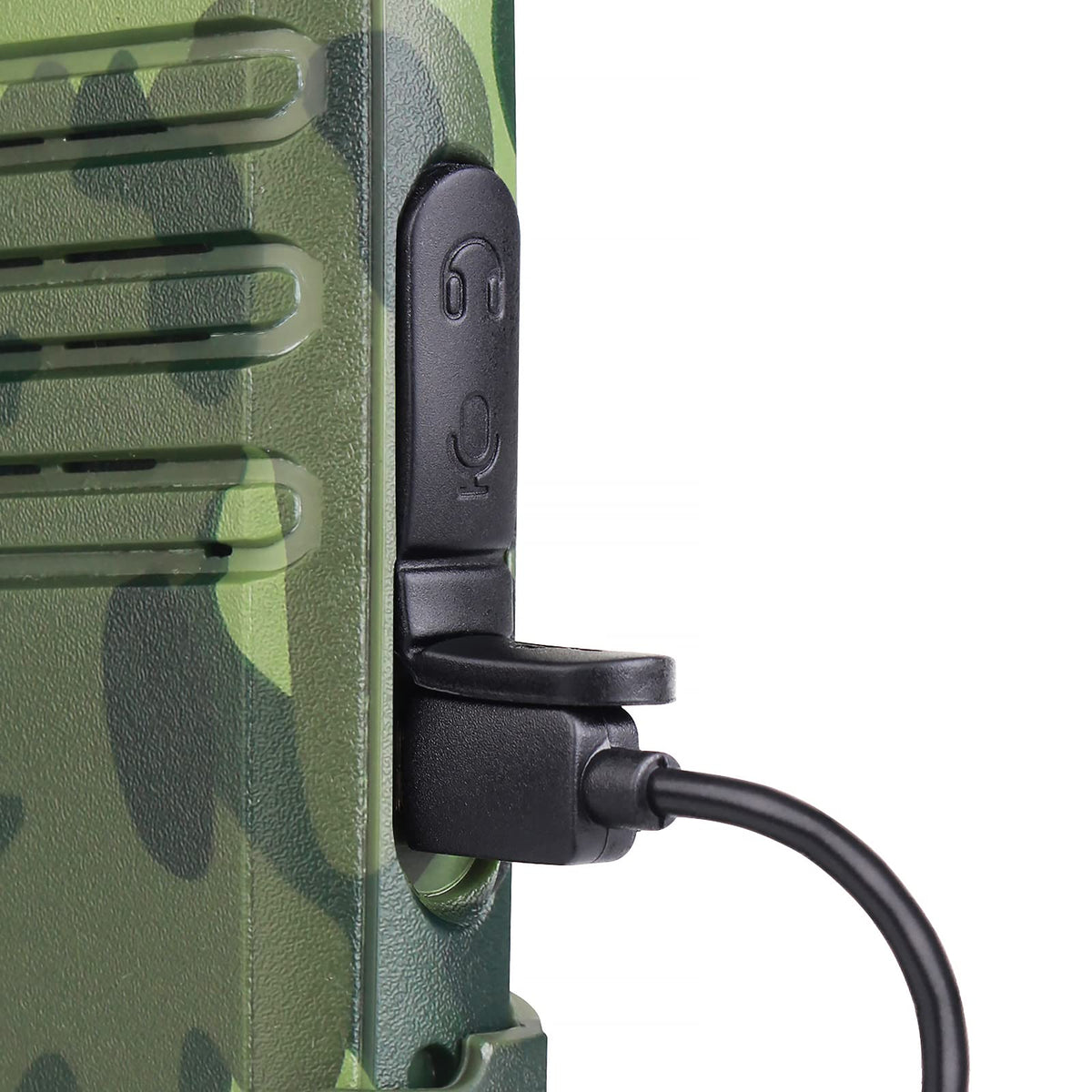Retevis RT22 Walkie Talkies Rechargeable, Voice Activated, Emergency Alarm, Outdoor Cruise Ship ATV Hunting Skiing Handheld Two Way Radio Walkie-Talkies (4 Pack,Camouflage)
