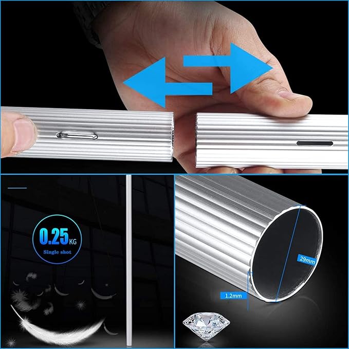 Water Fed Telescopic Brush,Photovoltaic Panel Cleaning,Water/Hose Fed Pole Window Clean,Extendable Cleaner Conservatory Roof Cleaning Tools,7.2m/24FT