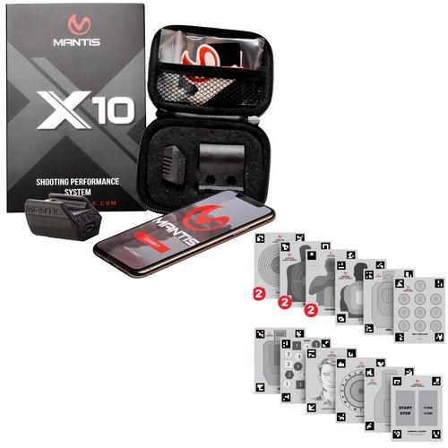 Mantis X10 Dry Fire Training System + 15 Laser Academy Smart Targets