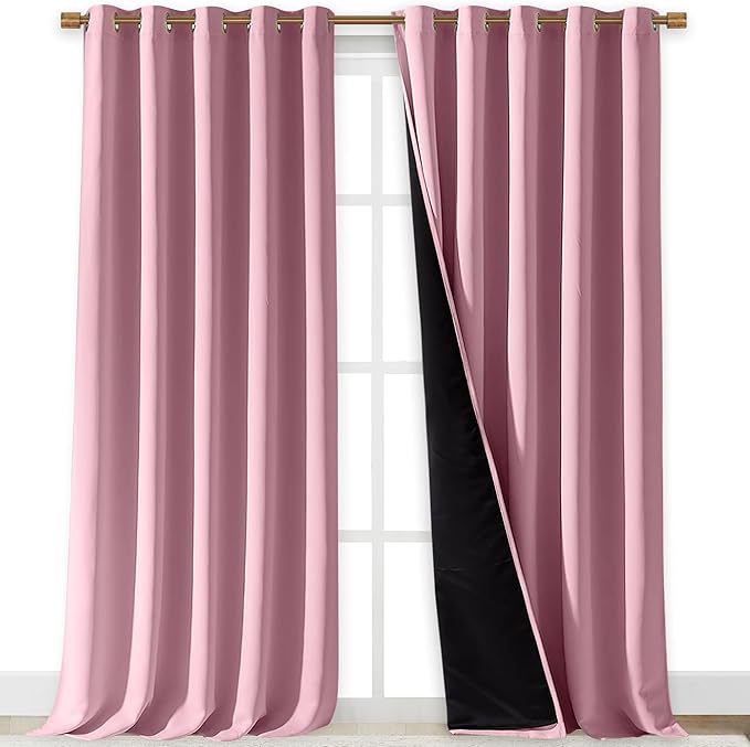 NICETOWN 100% Blackout Blinds, Laundry Room Decor Window Treatment Curtains