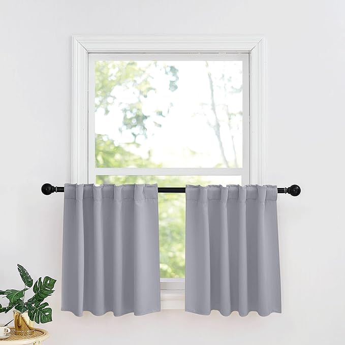 RYB HOME Small Window Curtains