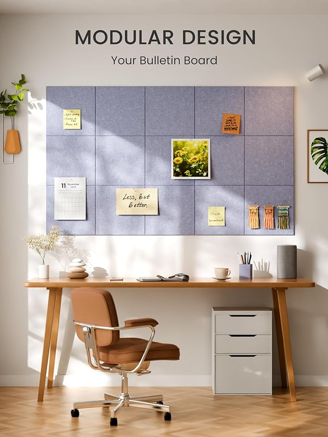 Bumusty Large Cork Board 48" x 36" Alternative