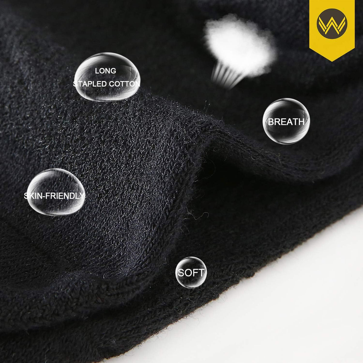 WANDER No Show Socks - 10 Pairs Cotton Non-Slip Low Cut Invisible Loafer Socks for Men & Women | Sizes 6-14