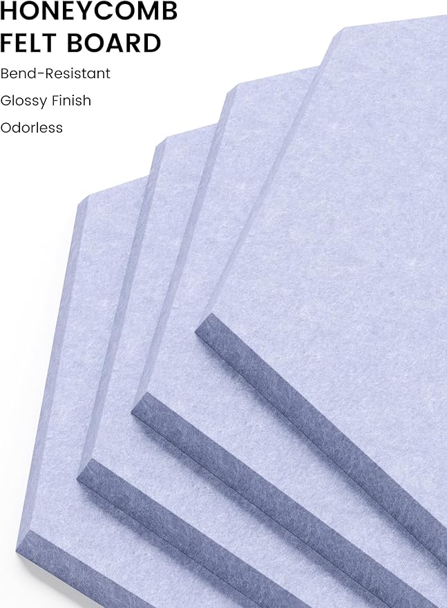 Fluxynara Hexagon Cork Board Alternative