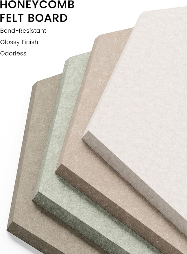 Fluxynara Hexagon Cork Board Alternative