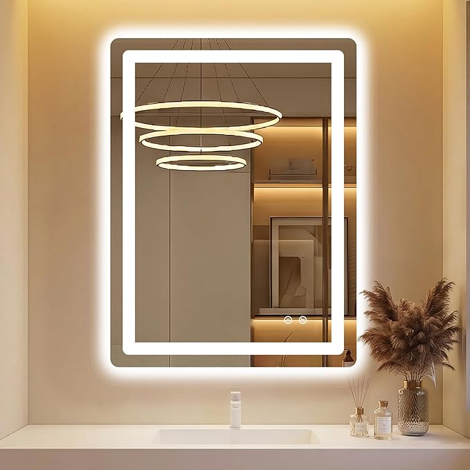 AMOISE LED Bathroom Vanity Mirror