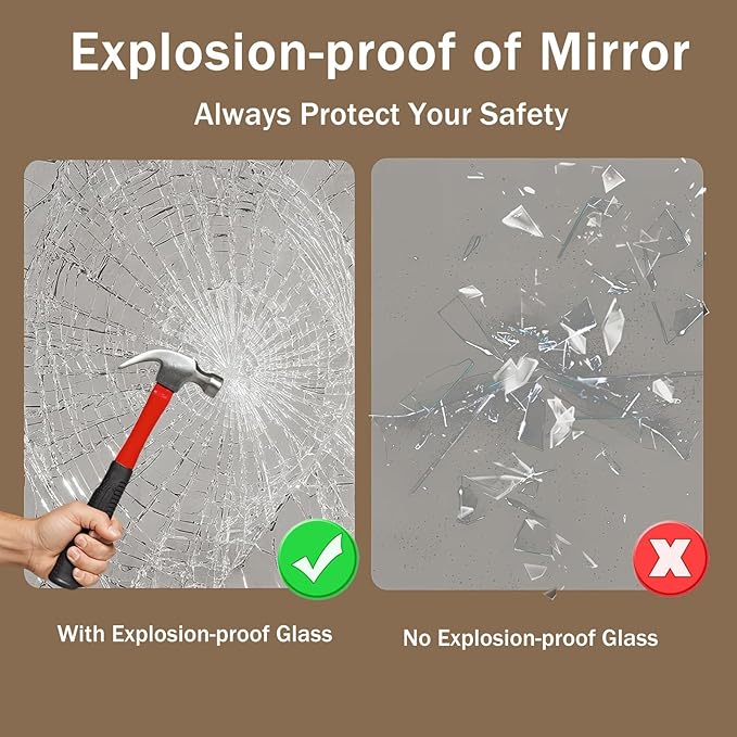 Modern Smart Anti-Fog Bathroom Mirror
