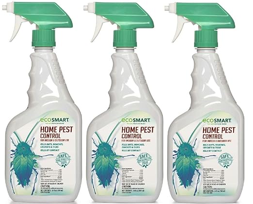EcoSmart 33507-01Organic Home Pest Control, 24-Ounce (24-Ounce 3-Pack)