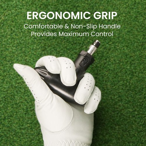 Golf Shoe Spike Removal Tool 2 Pcs Adjustment Cleat Key Stainless Steel Spikes Wrench Replacement Aid (2 Pack Standard Style)