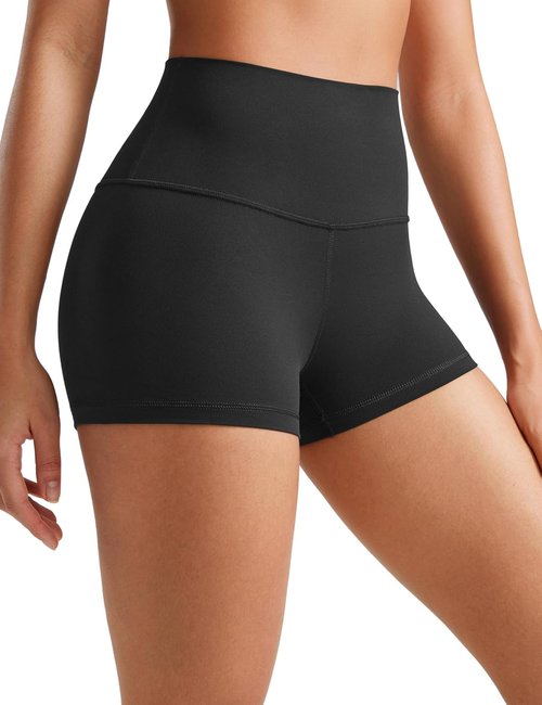 CRZ YOGA Biker Shorts - Butterluxe High-Waisted Spandex for Women's Yoga & Running | 2.5" Length