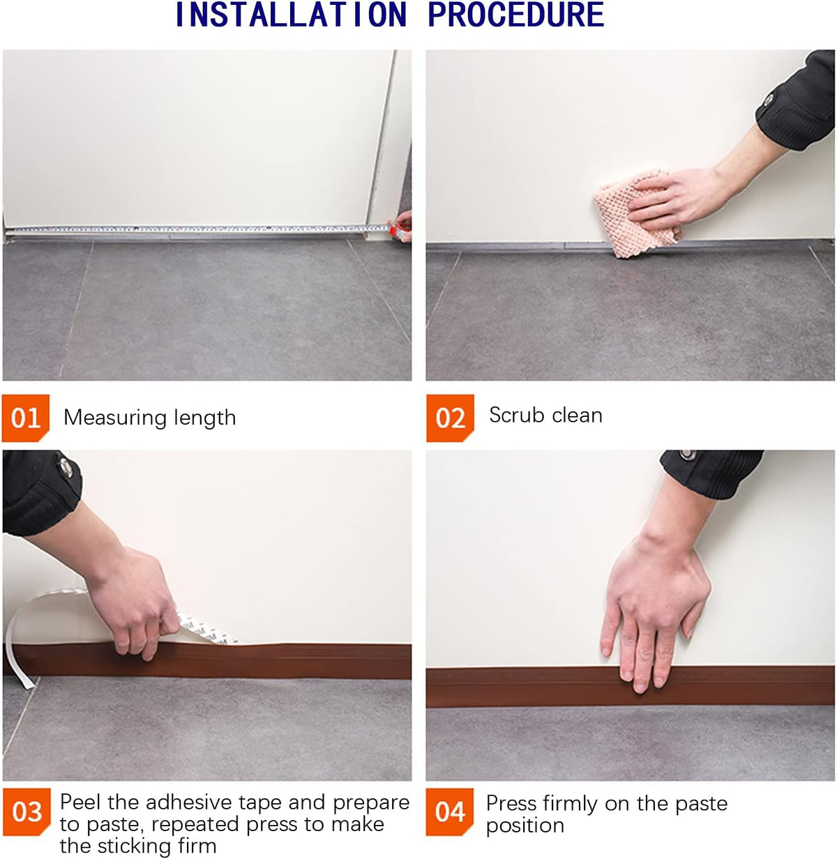 TAROSE Weather Stripping, 33 Feet, Transparent, 45MM, Silicone, Door Seal, Window Seal
