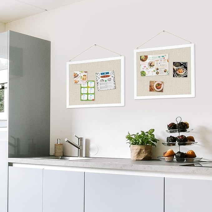 2-Pack Double-Sided Cork Board
