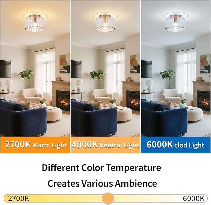 MAYNA Modern Gold Ceiling Light Fixture, 1-Light Hallway Light Fixtures Ceiling Mount, Dimmable Foyer Kitchen Lighting Fixtures for Bedroom Bathroom Dining Room Laundry Room Entryway