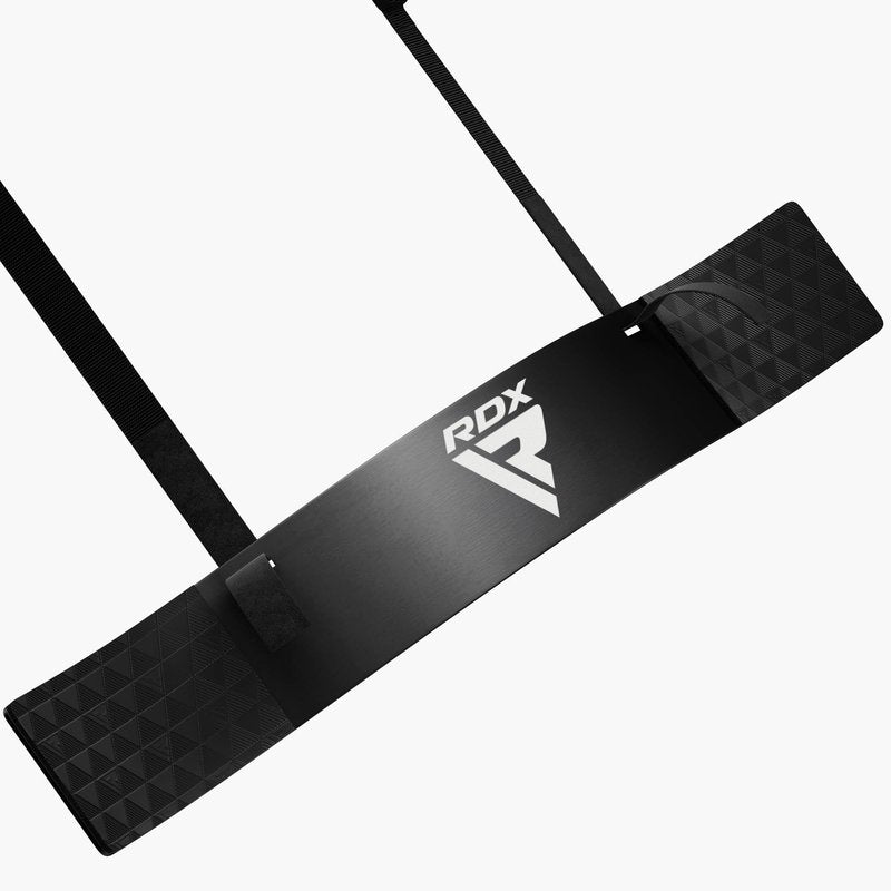 RDX Arm Blaster Biceps Triceps, 23” Aluminum Fitness Curl Support Isolator, Weightlifting Muscle Gains Big Arms Extension Builder, Adjustable 42” Strap, 6MM Neck Pad, Curved Design, Thick Padding