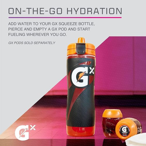 Gatorade Gx Bottle - Momentum Neon Blue | Durable Sports Hydration Solution