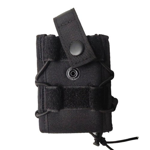G-Wrap Double Handcuff Pouch – Tactical Nylon 1680D Reinforced Case with Metal Snap & Velcro Closure – MOLLE & Duty Belt Compatible – Professional Gear for Police, Security & Tactical Use