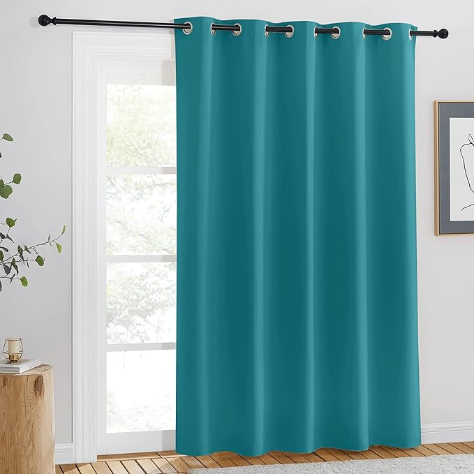 NICETOWN Blackout Doorway Curtain & Drape 84 inches Length