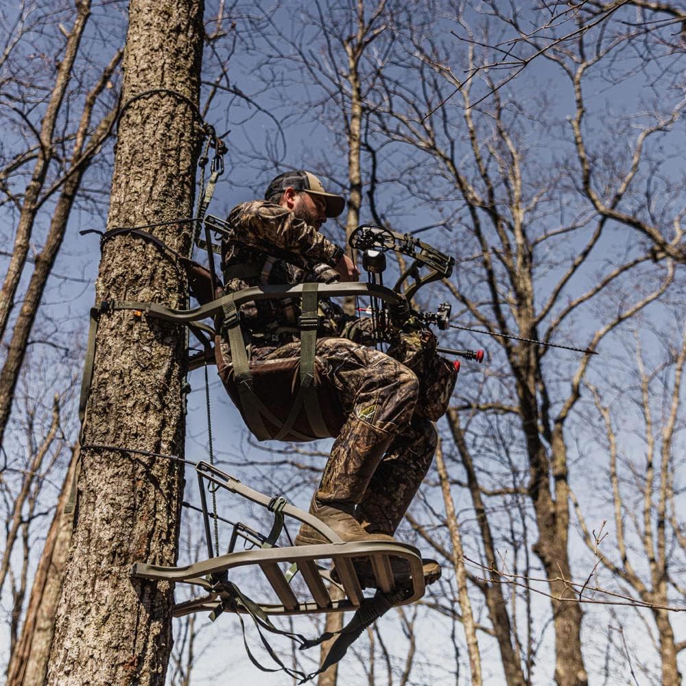 Mini Viper SD Climbing Treestand by Summit Treestands - Mossy Oak Camo