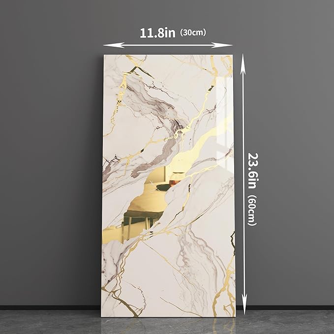 Haimin Peel and Stick Wall Panels 20 Pieces 23.6x11.8in Lightweight Backsplash