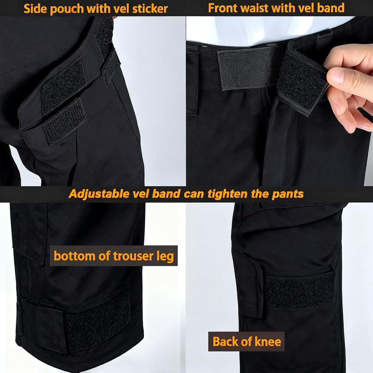 Tactical Combat Pants for Men with Knee Pads - Military Airsoft & Paintball Gear