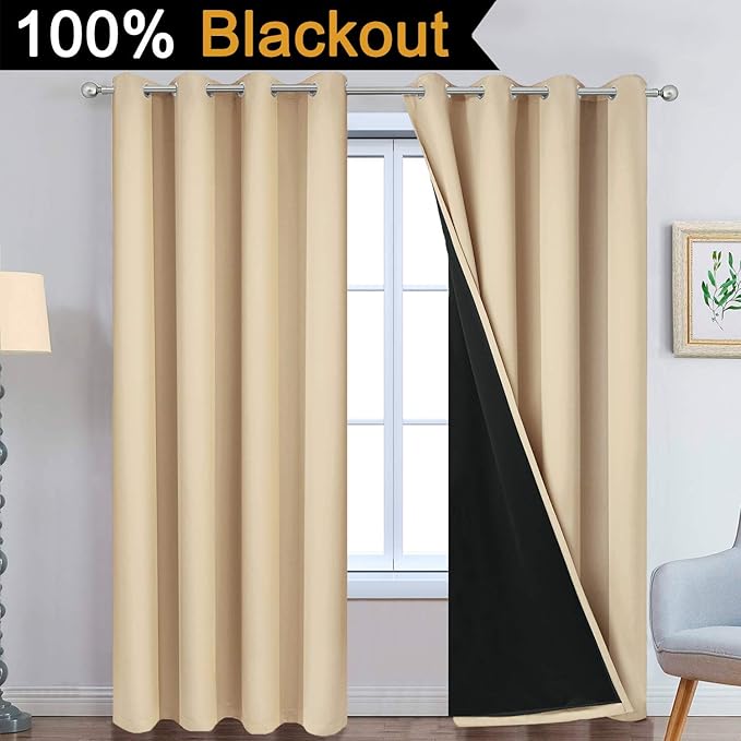 Yakamok 100% Blackout Curtains