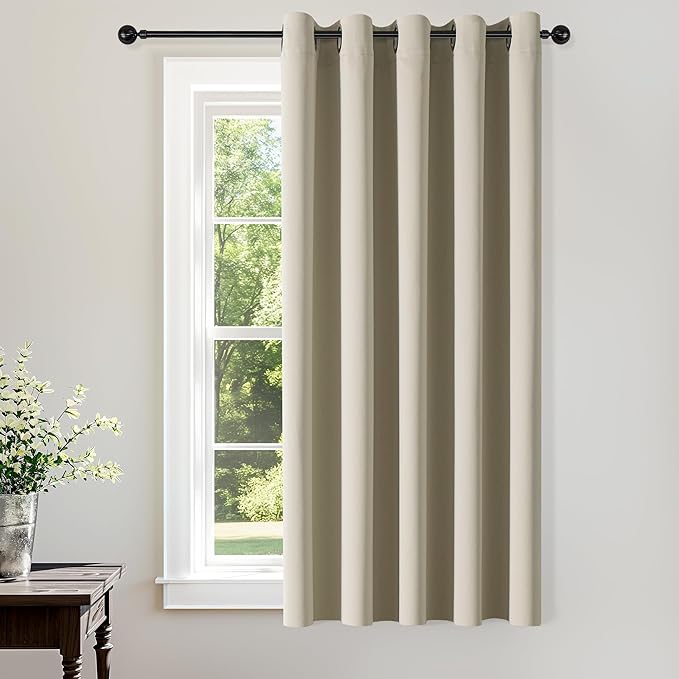 ChrisDowa Blackout Curtains 70 inches Wide