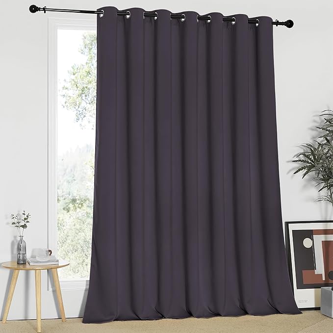 NICETOWN Blackout Patio Curtains 100 x 95 Inches Long