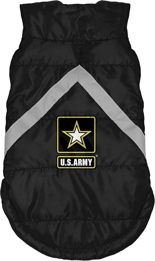 Littlearth US Military Pet Puffer Vest