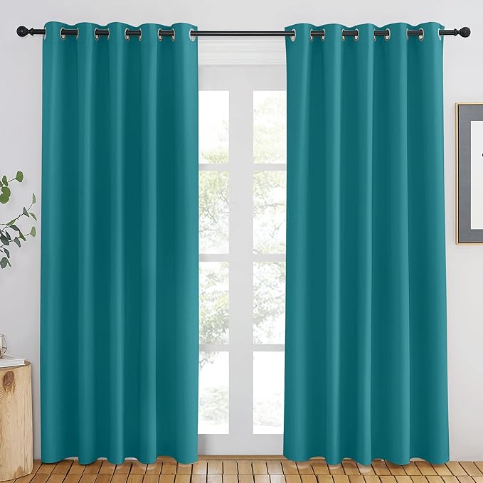 NICETOWN Blackout Doorway Curtain & Drape 84 inches Length