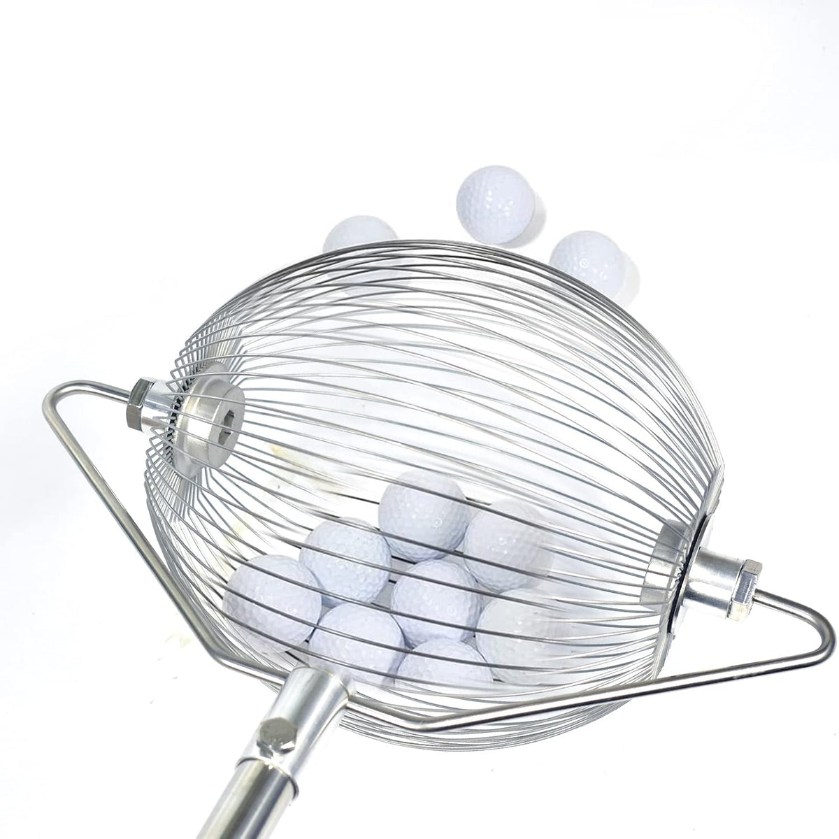 Skiennix Golf Ball Collector - Efficient Picker Upper for Up to 40 Balls | Ideal for Table Tennis