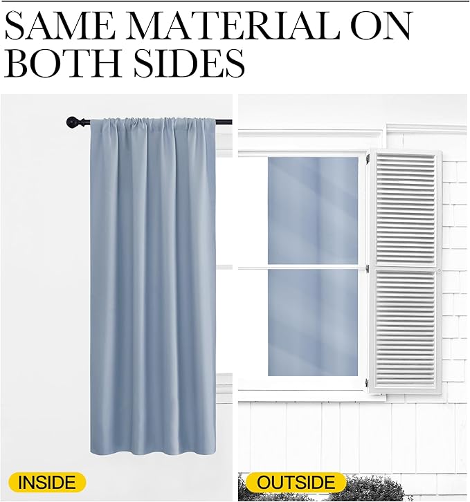 NICETOWN Room Darkening Curtains