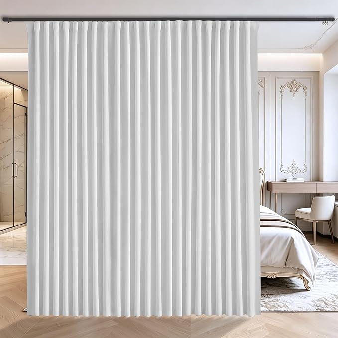 Floor to Ceiling Curtain for Wall Ceiling Mount Track