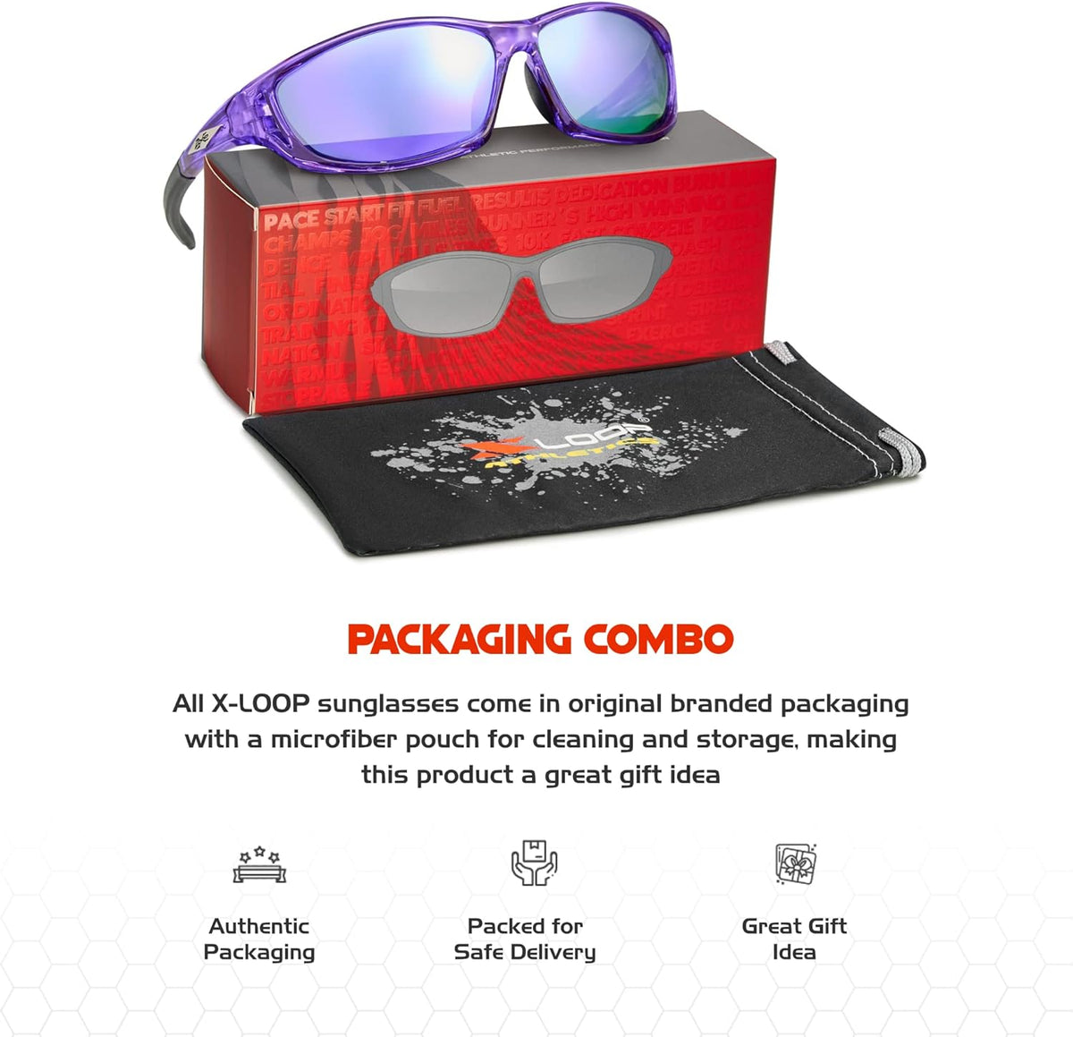 Polarized Sports Sunglasses for Men - UV400 Protection for Baseball, Running, Cycling & Golf